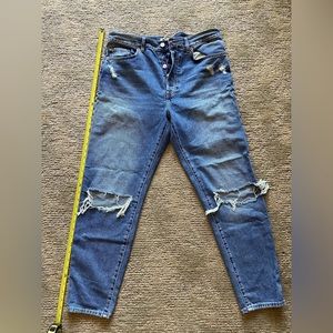 Baggy 90’s ripped denim